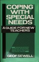 Cover of Coping with special needs by Geof Sewell
