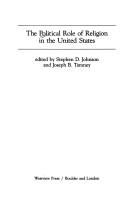 Front cover of The Political Role Of Religion In The United States by Stephen D. Johnson