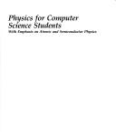 Front cover of Physics for computer science students by Narciso Garcia