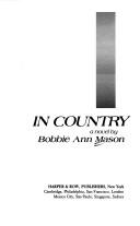 Cover of In country by Bobbie Ann Mason