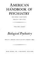 Front cover of Biological psychiatry by Philip A. Berger