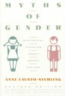 Cover of Myths of gender by Anne Fausto-Sterling