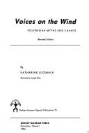 Front cover of Voices on the wind by Katharine Luomala
