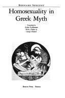Front cover of Homosexuality in Greek myth by Bernard Sergent