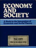Cover of Economy and society by Talcott Parsons