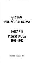 Cover of Dziennik pisany nocą by Gustaw Herling-Grudziński