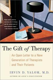 Front cover of The Gift of Therapy by Irvin D. Yalom