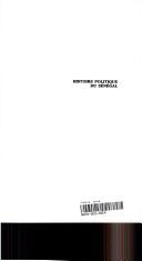 Cover of Senegal, staatsrechtelijke en politieke ontwikkelingen by Gerti Hesseling