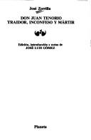 Front cover of Don Juan Tenorio by José Zorrilla
