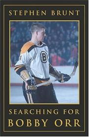 Cover of Searching for Bobby Orr by Stephen Brunt