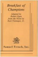Cover of Breakfast of champions by Robert Egan