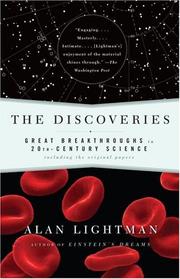 Cover of The Discoveries by Alan Lightman