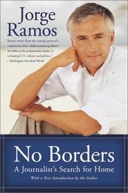 Cover of No Borders by Jorge Ramos