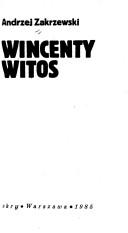 Cover of Wincenty Witos by Andrzej Zakrzewski