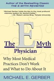 Cover of The E-Myth Physician by Michael E. Gerber