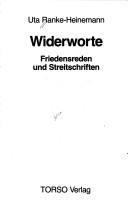 Cover of Widerworte by Uta Ranke-Heinemann