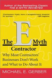 Cover of The E-Myth Contractor by Michael E. Gerber