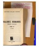 Cover of Valores humanos by Arturo Uslar Pietri