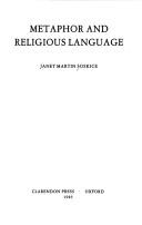 Front cover of Metaphor and religious language by Janet Martin Soskice