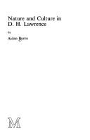Front cover of Nature and culture in D.H. Lawrence by Aidan Burns
