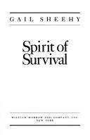 Front cover of Spirit of survival by Gail Sheehy