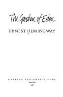 Front cover of The garden of Eden by Ernest Hemingway