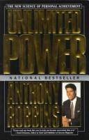 Front cover of Unlimited power by Tony Robbins