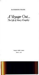 Cover of A voyager out by Katherine Frank