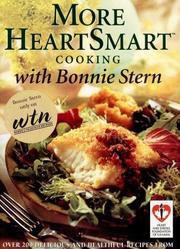 Cover of More heart smart cooking with Bonnie Stern by Bonnie Stern