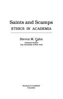 Cover of Saints and scamps by Steven M. Cahn