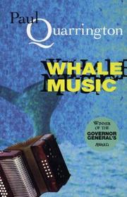 Front cover of Whale music by Paul Quarrington