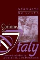 Cover of Corinne by Germaine de Staël
