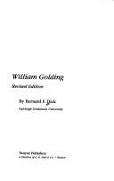 Cover of William Golding by Bernard F. Dick