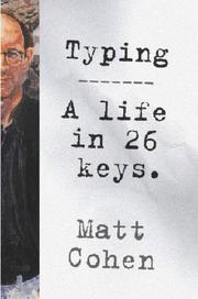 Cover of Typing by Matt Cohen