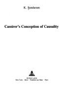 Front cover of Cassirer's conception of causality by Sundaram, K.
