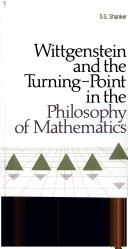 Front cover of Wittgenstein and the turning-point in the philosophy of mathematics by Stuart Shanker