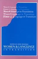 Front cover of Women and language in transition by Joyce Penfield