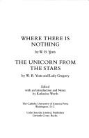 Cover of Where there is nothing by William Butler Yeats