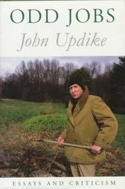 Cover of Odd Jobs by John Updike