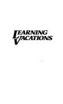 Cover of Learning vacations by Gerson G. Eisenberg