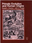 Cover of Primate evolution and human origins by Russell L. Ciochon
