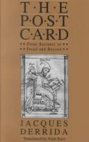 Cover of La carte postale by Jacques Derrida