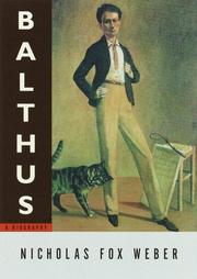 Cover of Balthus by Nicholas Fox Weber