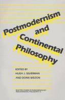 Front cover of Postmodernism and continental philosophy by Hugh J. Silverman