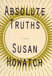 Cover of Absolute truths by Susan Howatch