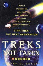 Front cover of Treks not taken by Steven R. Boyett