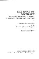 Front cover of The spine of software by Robert Laurence Baber