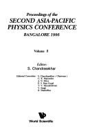 Front cover of Proceedings of the Second Asia-Pacific Physics Conference, Bangalore, 1986 by Asia-Pacific Physics Conference (2nd 1986 Bangalore, India)