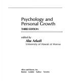 Cover of Psychology and personal growth by Abe Arkoff