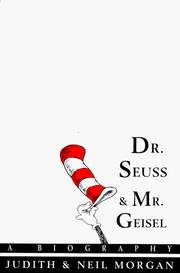 Cover of Dr. Seuss & Mr. Geisel by Judith Morgan
